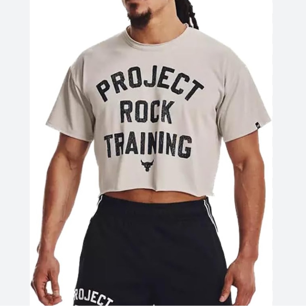 Project Rock Under Armour Mens The Rock Athletic T-Shirt✨